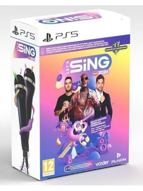 Let's Sing 2024 Double Mic Bundle PS5