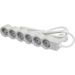 Legrand Πολύπριζο 6 Θέσεων με Καλώδιο 1.5m 694557