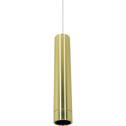 PENDANT SPOT 1XGU10 BRUSSED GOLD - Zambelis S158