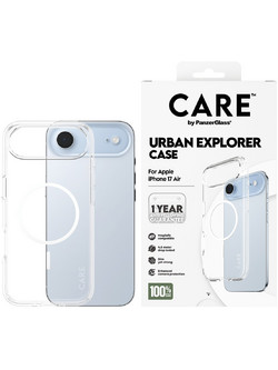 Διάφανη Θήκη CARE by Panzerglass Urban Explorer με White MagSafe για iPhone Air