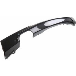 Diffuser Πίσω Προφυλακτήρα Για Bmw 3 F30F31 11-19 M-Tech Μαύρο Ματ Με 1 Διπλή Τρύπα Εξάτμισης Αριστερά Από Abs Πλαστικό 1 Τεμάχιο