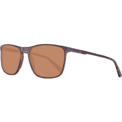 Helly Hansen HH5004 C01 Ανδρικά Γυαλιά Ηλίου Τετράγωνα Κοκάλινα Καφέ με Καφέ Polarized Φακό