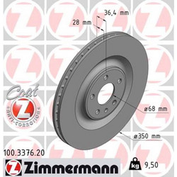 Zimmermann Δισκόπλακα - 100.3376.20