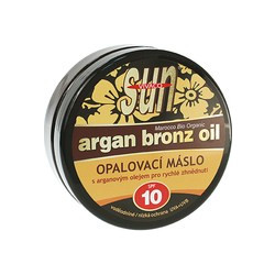 Vivaco Sun Argan Bronz Oil Suntan Butter Sun Body Lotion Spf10 200ml