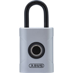 Abus 57/45 Touch(TM)Λουκέτο Ασφαλείας Με Σύστημα Ξεκελιδώματος Με Δακτυλικό Αποτύπωμα Silver