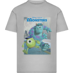 Disney Monsters Poster Loose Tee lightasphalt