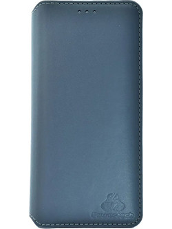 Powertech Slim Leather Grey (Galaxy J4)