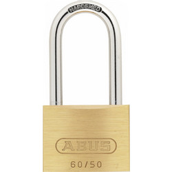 Abus 60/50 HB50 Λουκέτο Ασφαλείας Oρειχάλκινο 50mm ΜΑΚΡΥΛΑΙΜΟ