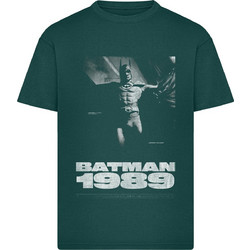 Batman 1989 The Bat Loose Tee bottlegreen
