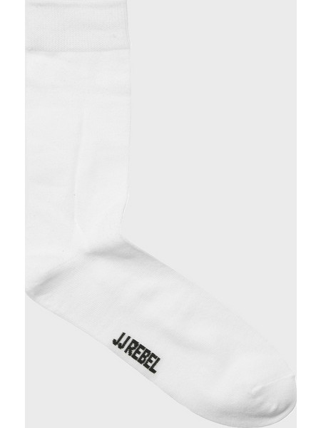 JJ REBEL JREBREBEL LOGO SOCKS 5 PACK NOOS 12272617-WhiteWhite White