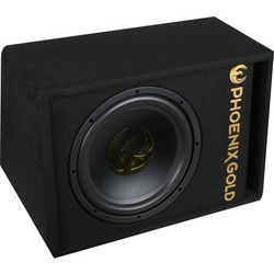 Phoenix Gold Z12AB Αυτοενισχυόμενο Subwoofer Αυτοκινήτου 12" 500W RMS με Κούτα