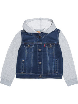 Levi's Παιδικό Μπουφάν Τζιν Μπλε E8564-D1M