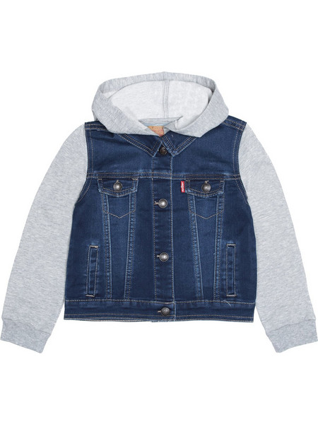 Levi's Παιδικό Μπουφάν Τζιν Μπλε E8564-D1M