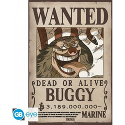 Αφίσα One Piece Wanted Buggy Wano