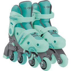 Globber Inline Αυξομειούμενα Rollers Παιδικά Πράσινο Mint 30-33