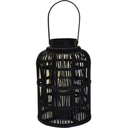 Φανάρι bamboo μαύρο 24Χ35/49 - Plastona