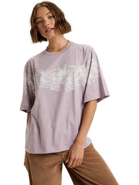 Roxy Γυναικεία κοντομάνικη μπλούζα Hangloose Placed - Short Sleeve T-Shirt PJQ0