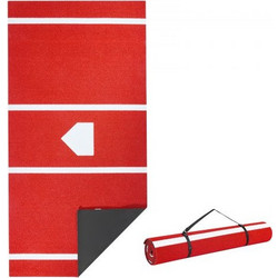 VEVOR Ματ Χτυπήματος Μπέιζμπολ/Σόφτμπολ 366x183cm, Εξωτερική Προπόνηση, Κόκκινο JQD12YC6YCBD74D3O001V0