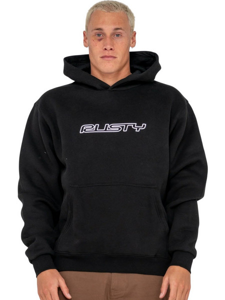 RUSTY FLIP DADDY HOODIE BLACK