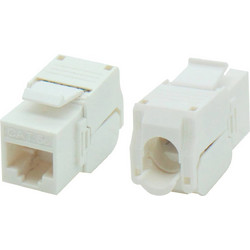 KEYSTONE JACK RJ45 UTP CAT 5e TOOLESS 180 ΛΕΥΚΟ ΜΕ UL KJ5-11 SUT (ΣΕΤ ΜΕ 5)