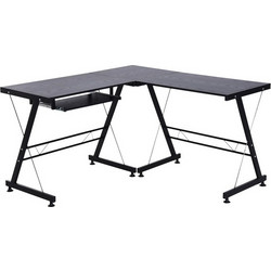 HOMCOM Γωνιακό Γραφείο 836-124BK