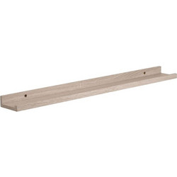 Ράφι Τοίχου MDF Δρυς Φυσικό Χρώμα 80x10x4cm