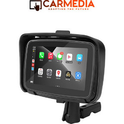 CARMEDIA CMM200 5" IPX7 WIRELESS CARPLAY MONITOR FOR MOTO