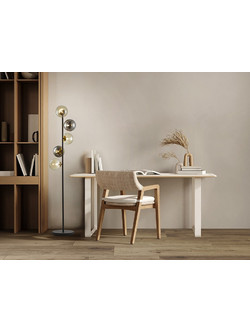 Inoa 494511 FLOOR LAMP 5L Μαύρο-Μπρούτζινο Ρυθμιζόμενο Ύψος LED G9 4W Bronze Μαύρο