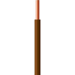 ΚΑΛΩΔΙΟ NYA ΗΟ5V-U 1Χ1mm ΚΑΦΕ (100m/roll)