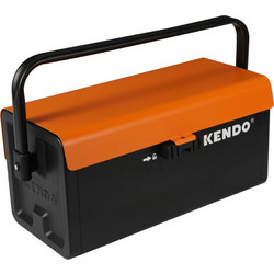 Kendo 90210 Βαλίτσα Εργαλείων Μεταλλική Μ40xΠ18xΥ20cm