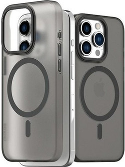 Araree case Aero Frame iPhone 15 Pro Max6.7 transparent-black/clear black - (AR20-01860D)