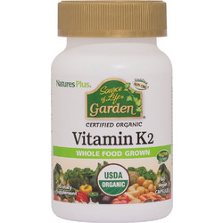 Nature's Plus Garden Vitamin K2 120mcg 60 Κάψουλες