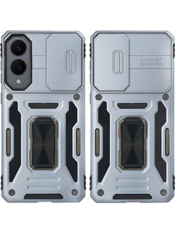 Sonique Ring Armor CamShield Θήκη Grey (Samsung Galaxy S25 Edge)
