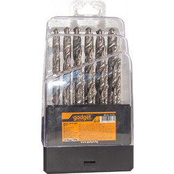 GADGET Τρυπάνι σιδήρου σετ 13τεμ 1,5-6,5mm 157104