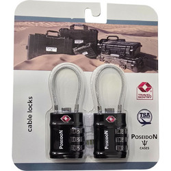 Λουκέτα Poseidon TSA Cable Lock