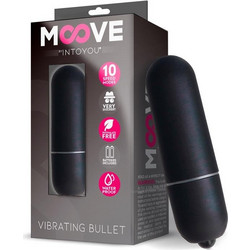 IntoYou Moove Vibrating Egg Δονητής Egg Μαύρος