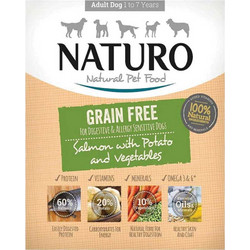 Naturo Dog Salmon, Potatoes & Vegetables 400gr