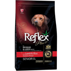 Lider Reflex Plus Senior Medium & Large with Lamb & Rice 15kg