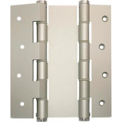 Μεντεσές Διπλής Κίνησης Για Τοίχο 18Cm X 4,5Cm DA W 180 A Ασημί Justor 6934.01