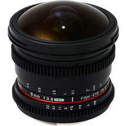 Samyang 8mm T3.8 UMC Fish-eye CS II Sony