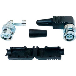 BNC Connector MTL-009 αρσενικό βύσμα με πλαστική βάση γωνία - AMA-1-4-8