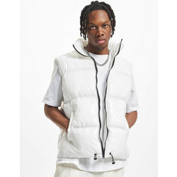 Def Shiny Αμάνικο Ανδρικό Μπουφάν Puffer Λευκό DFVE104-00220
