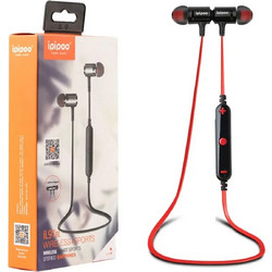 Ipipoo iL97BL Ακουστικά Bluetooth In Ear Ανθεκτικά στο Νερό Red