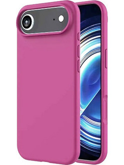 Θήκη Rubber Ενισχυμένης Σιλικόνης για iPhone 17 Air Φούξια