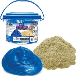 Cra-Z-Art Slimy Sand Combo - Κουβαδάκι 2 σε 1 με Μεταλλικό Slime & Άμμο Lexibook CRSLIM7
