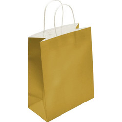 Metron Χάρτινη Τσάντα για Δώρο 22x11x27εκ. 120gsm 094534 Χρυσό 25Τ