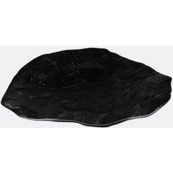 Kutahya Gyoza Black Πιάτο Ρηχό Πορσελάνης 27cm KX740170NRDU27
