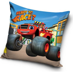 Blaze Ready to Race velvet cushion cover 40x40 cm