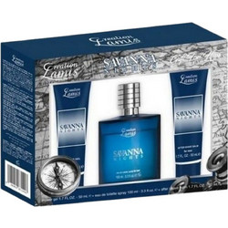 Creation Lamis Savanna Nights For Him Eau de Toilette 100ml + After Shave Balm 50ml + Shower Gel 50ml