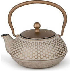 Bredemeijer Teapot Jiangxi 0.7 Cast Iron beige + Filter 153203